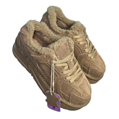 Полуботинки женские зимние ADMLIS натуральная замша капучино FC222-19 Полуботинки женские зимние ADMLIS натуральная замша капучино FC222-19