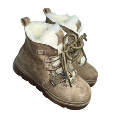 Ботинки женские зимние ADMLIS искусственная замша капучино F9020-19 Ботинки женские зимние ADMLIS искусственная замша капучино F9020-19